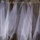 3DAY SALE Six Pieces of Vintage White Veil Tulle Fabric Wedding Veil Bridal Veil Bridal Wedding Accessories Tutu Petticoat 129