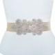 SALE 30% OFF - Best Seller - MIRANDA - Floral Crystal Rhinestone Bridal Sash, Beaded Wedding Sash, Rhinestone Bridal Belt