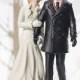 Winter Wonderland Wedding Couple Figurine