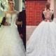 New White/ivory Wedding Dress Bridal Gown Custom Size 6-8-10-12-14-16-18-20-22