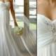 White Ivory Chiffon Bridal Maternity Pregnant Wedding Dress Custom All Plus Size