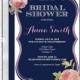Navy Blue Bridal Shower 