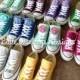 NEW COLORS! Women's Monogrammed Converse Sneakers