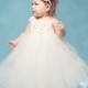 Tutu Dress..Birthday Tutu Dress.. Flower girl dress...White tutu...Baptism tutu dress