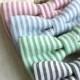 Seersucker Bow tie - Baby, Newborn, Toddler, Boys bow tie, stripe bow tie, Wedding bowtie, Ring bearer bow tie, Easter bow tie