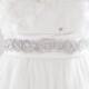 ALISA - Beaded Bridal Sash, Wedding Belt