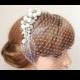 Birdcage Veil Bridal Veil Wedding Veil Bridal Headpiece with Headband Blusher Veil