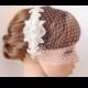 Birdcage Veil Bridal Veil Wedding Veil with Rhinestone Hair comb Blusher Veil Bridal Headpiece