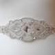 Stunning Pearls Crystal Bridal Sash,Wedding Dress Sash Belt, Rhinestone Sash, Rhinestone Bridal Bridesmaid Sash Belt, Wedding dress sash
