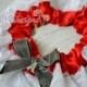 Custom Made Wedding Garter with Charm and Bow - Pick your colors & Charm