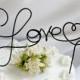 Wedding Cake Topper, Rustic Decorations