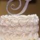 Monogram Wedding Cake Topper Crystal Initial Any Letter A B C D E F G H I J K L M N O P Q R S T U V W X Y Z