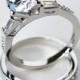 cz ring, cz wedding ring, cz engagement ring, wedding ring set, ring set, cz wedding set cubic zirconia size 5 6 7 8 9 10 - MC1078411AZ