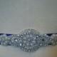Wedding Belt, Bridal Belt, Bridesmaid Belt, Bridesmaid Belt,, Crystal Rhinestone - Style B2180