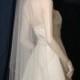 Wedding Veils bridal veils DIAMOND WHITE  Petal cut  Waltz length veil