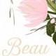 Flower Clip Art Hand Drawn Bouquet - Beau