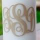 Monogrammed Candle - Unity Candle - Personalized Candle