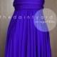 Royal Blue Bridesmaid Convertible Dress Infinity Dress Multiway Dress Wrap Dress Wedding Dress