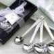 Heart-Shaped Measuring Spoons Wedding Favors In Gift Box