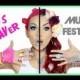90's Rave Makeup Vs Music Festival Makeup 