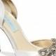 Blue by Betsey Johnson Gown Evening Pumps