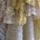 butter celedon cream organdy & lace boho wedding dress by mermaid miss k
