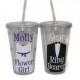 Personalized Acrylic Tumbler - Bridal Party / Flower Girl / Ring Bearer