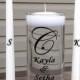 Personalized Wedding Floating Unity Candle Set- Choice of 6 designs