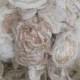 Burlap Wedding Bouquet Vintage Inspired  Ivory and Pale Pink by Burlap And Bling Design Studio