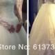 2014 Sexy Sheer Lace Long Sleeves Ball Gown Wedding Dresses Tulle Applique Crystals High Neck Empire Waist Vintage Bridal Gowns BO3930 Online with $129.01/Piece on Hjklp88's Store 