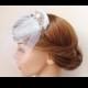 Bridal Veil, Half Face Wedding Veil, Alice Band Veil, Bridal Hair Piece