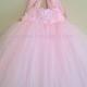 Light Pink Flower Girl Dress Tutu, Girls Pink Dress Flower Girl Tutu - Fully Sewn, All Sizes, Custom  Toddler, Girls, Baby, Weddings