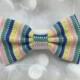 Pastel Stripes Small Pet Dog Cat Bow / Bow Tie
