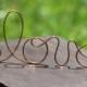 Copper Wire Love wedding Cake Toppers - Decoration - Beach wedding - Bridal Shower - Bride and Groom - Rustic Country Chic Wedding