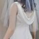 Single elbow classic veil, Bridal veil, Illusion Tulle Bridal Veil,Single Layer veil, Elbow Length, 28 inches