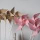 Blush Pink and Gold Wedding Favor Birthday Favor Twirling Pinwheels! 12 mini Wedding Cake Topper Cake Decoration (custom orders welcomed)