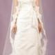 Wedding Veil - Cathedral French Bridal Alencon Lace Mantilla Veil - Ivory, Light Ivory, Dark Ivory, White - made to order