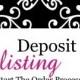 DEPOSIT - Order Your Invitations - deposit is deducted from your final balance