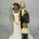 Personalized Family Wedding Cake Topper