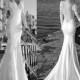 2014 New Arrival Galia Lahav Beach Wedding Dresses V-Neck Long Sleeve Vintage Lace Bead Sheer Backless Wedding Dress Bridal Gown Online with $125.66/Piece on Hjklp88's Store 