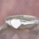 Wedding Sale Sterling Silver Heart Ring - Heart Ring - Silver Heart Ring - Silver Ring - Sterling Ring - Heart Jewelry