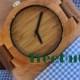 Personalized Minimalist Engraved Wooden Watch Wedding Gift, Mens watch, Groomsmen gift, Anniversary Gift Bamboo Watch HUT007