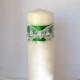 Green Unity Candle Bling Unity Candle Rhinestone Unity Candle Heart Unity Candle Lace Unity Candle Wedding Unity Candle Unity Wedding Candle