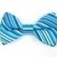 Blue and white striped bow tie,Baby bow tie,Boys bow tie Men bow tie,Ring bearer bow tie,Blue bow tie,Wedding bow tie,Toddler bow tie,