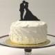 Silhouette Cake Topper  Mr and Mrs Silhouette Wedding Cake Topper Bride and Groom Cake Topper