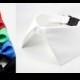 Dog Wedding Shirt Collar Bow Tie Set with D Ring for Leash White Black Red Blue Green