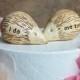 Wedding cake topper ... hedgehogs that say i do, me too ... perfect for a rustic wedding