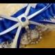 Wedding Garter SINGLE , beautiful with lucky horse shoe""""Your Choice of Colour""""
