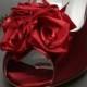 Wedding Shoe Clips --  Trio of Roses Wedding Shoe Clips