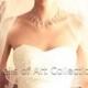 3T Elbow Bridal Wedding Veil 1/8" Satin Cord Trim VE217 white or  ivory